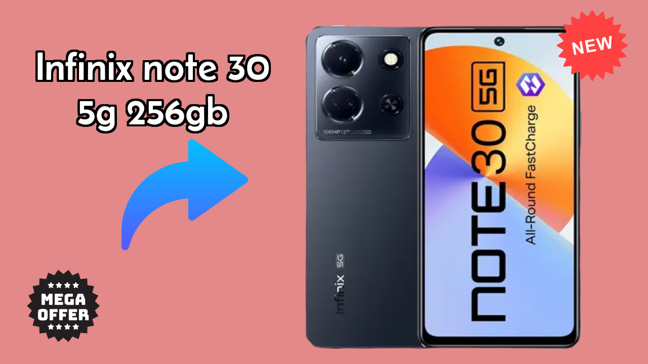 Infinix Note 30 5G 256GB at ₹15,999 - Best Deal Available Now
