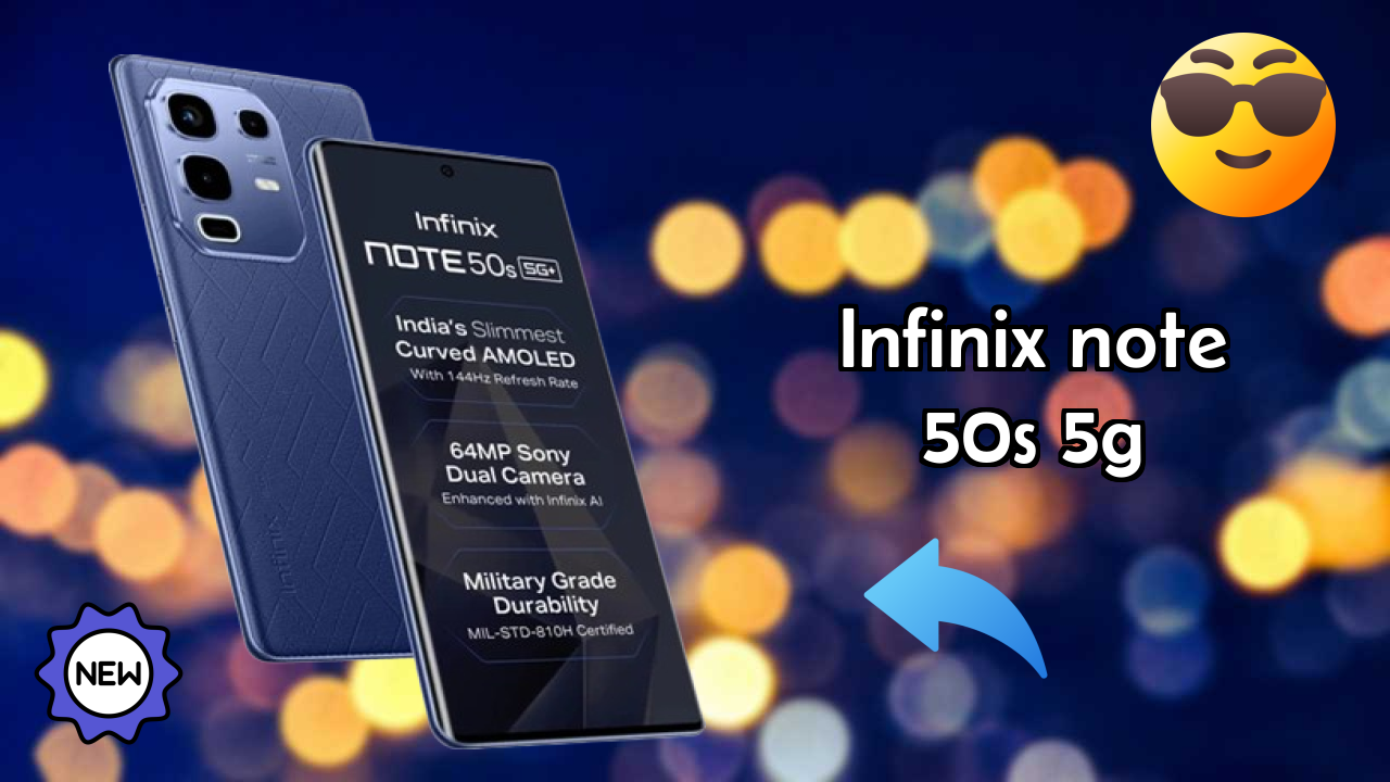 Infinix Note 50s 5G+ Display Technology: AMOLED Explained