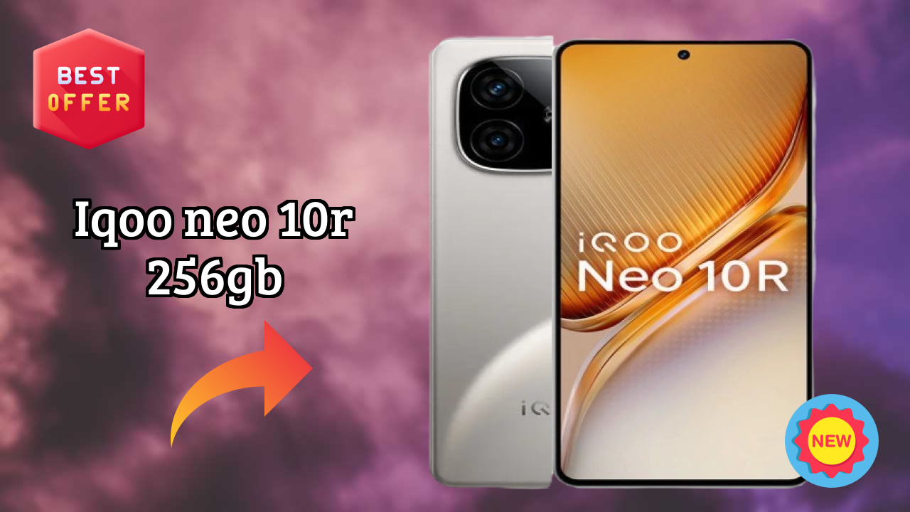 IQOO Neo 10R 256GB Price Drop Alert: Now at ₹28,999