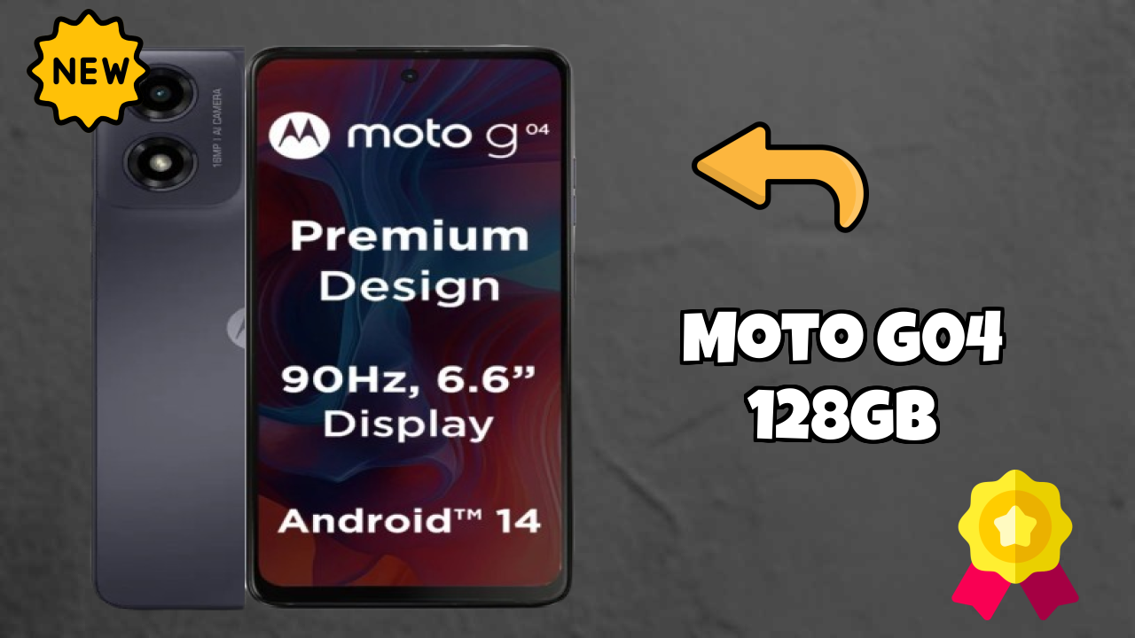 Motorola Fans Alert: Moto G04 128GB Massive Price Drop to ₹10,999