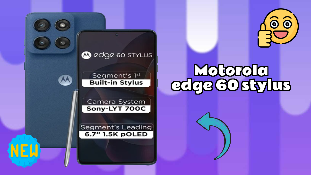 Motorola Edge 60 Stylus Camera Comparison: 50 MP + 13 MP Rear Camera vs Competition