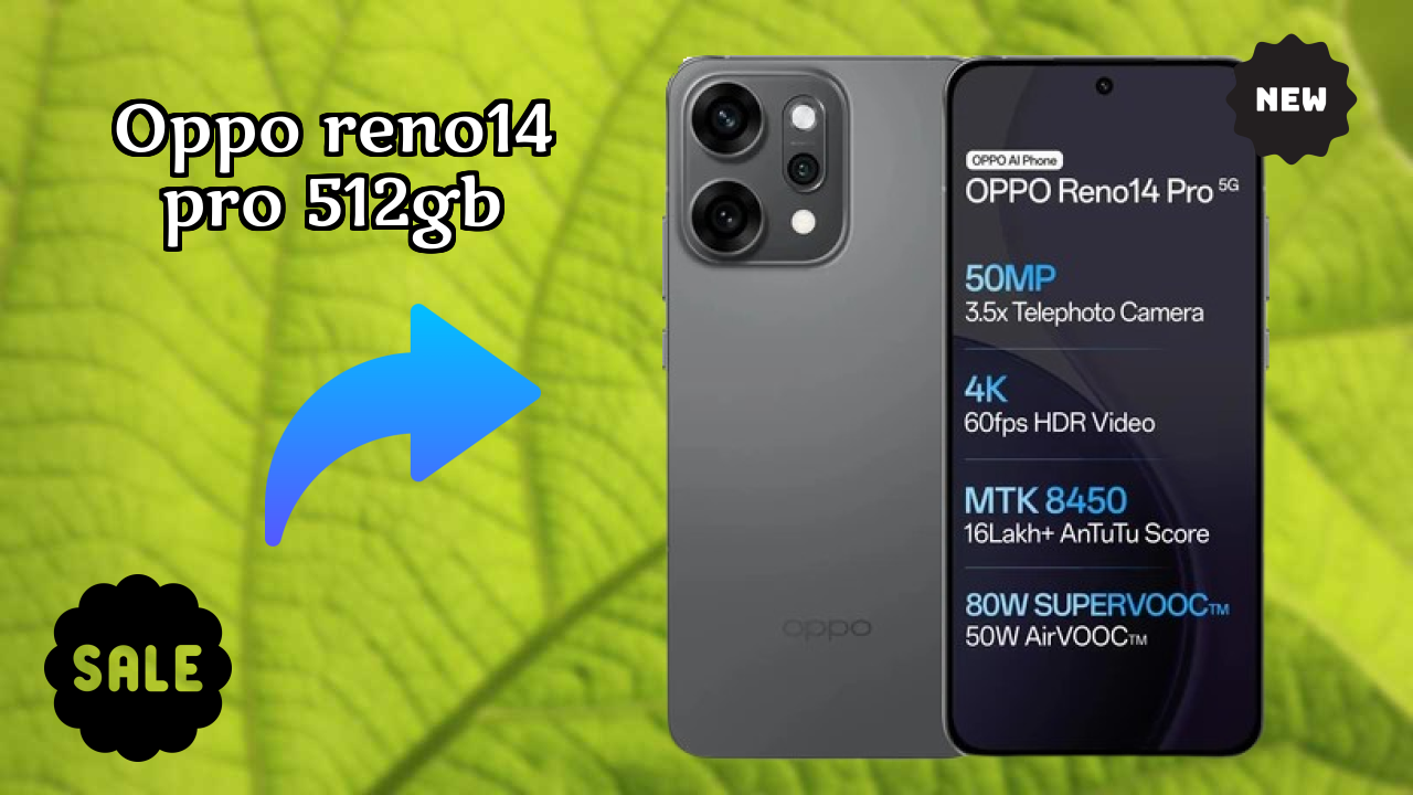 OPPO Reno14 Pro 512GB Price: ₹54,999 - Is It Worth Buying?