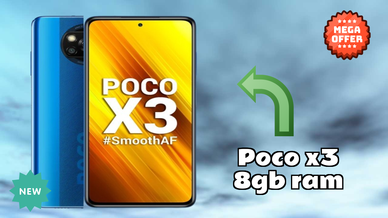 POCO X3 8GB RAM Performance: 8 GB RAM Gaming Tested