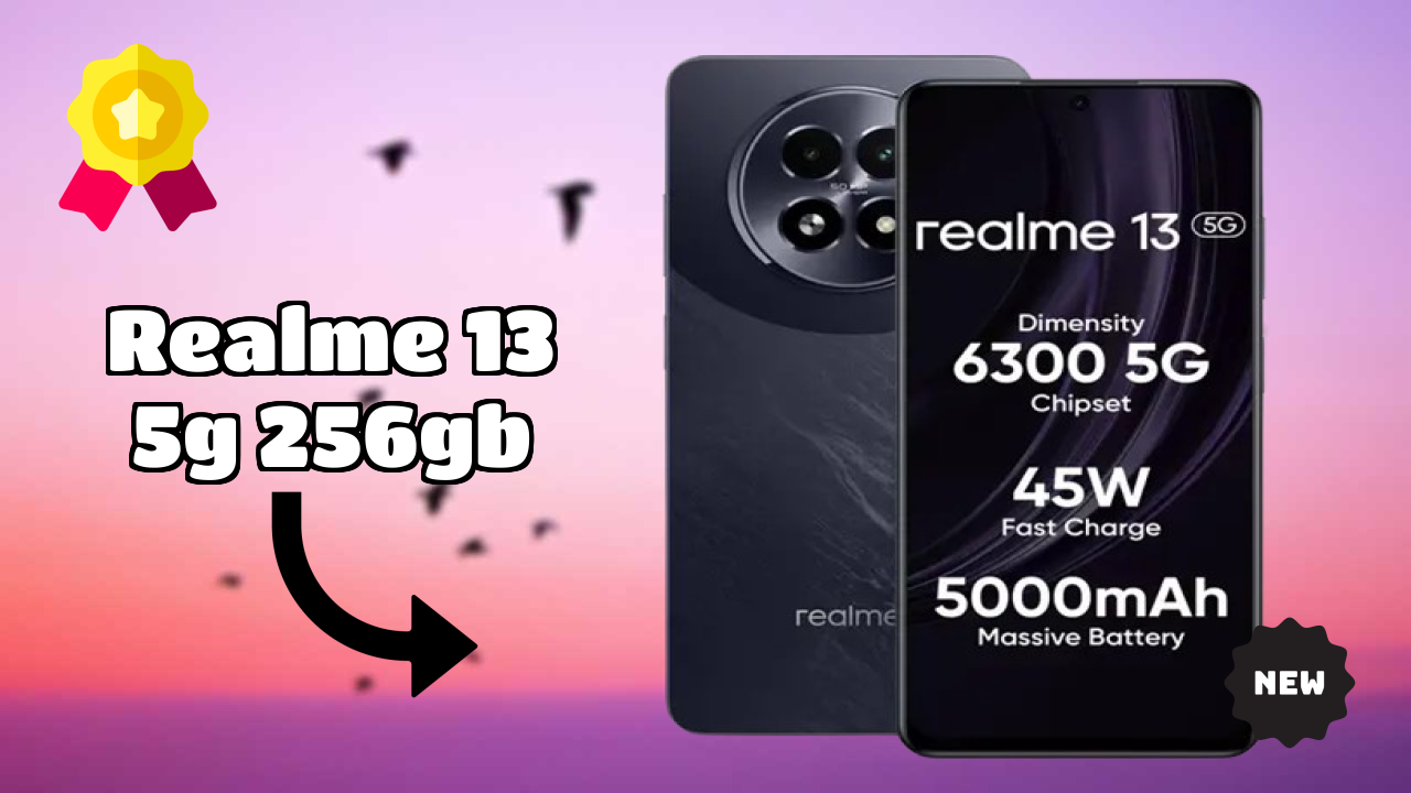 Realme 13 5G 256GB Display Technology: IPS LCD Quality