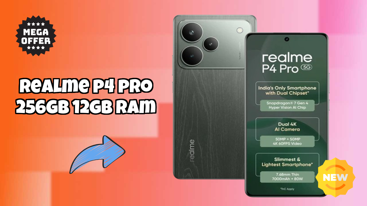 Realme P4 Pro 256GB 12GB RAM Camera Comparison: 50 MP + 8 MP Rear Camera vs Competition
