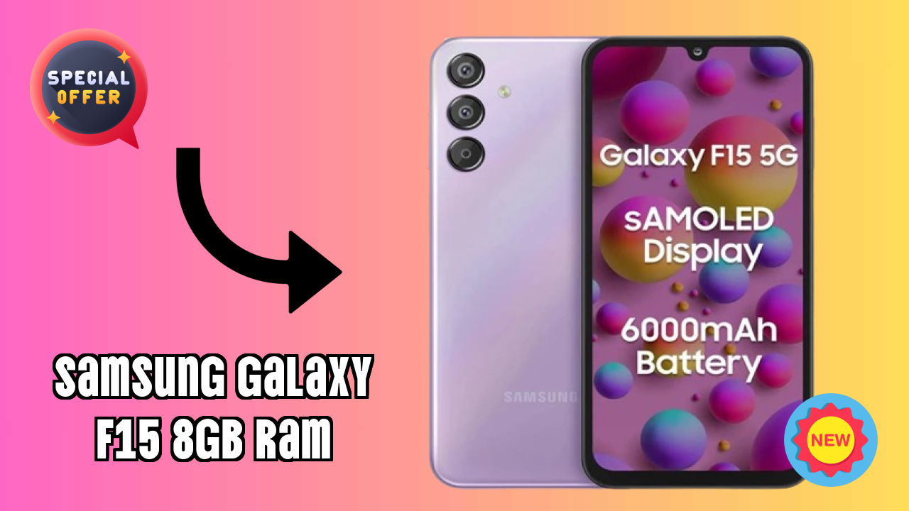 Samsung Galaxy F15 8GB RAM Camera Test: 50 MP + 5 MP + 2 MP Rear Camera Photo Quality