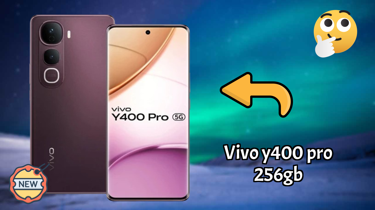 Vivo Y400 Pro 256GB Display Technology: AMOLED Quality